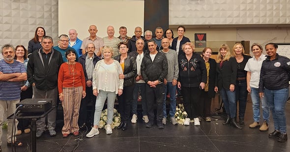 סדנת פרישה ל-23 עובדי מד״א שיוצאים לגמלאות, צילום: דוברות מד״א